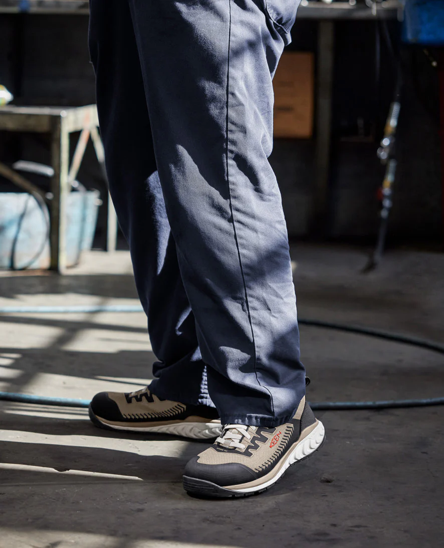 Men's Arvada Work Sneaker (Carbon Toe)  |  Black/Black