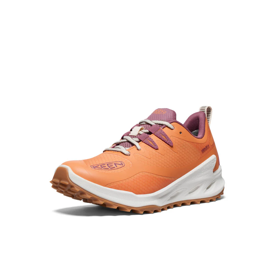 Women's Zionic Waterproof Hiking Shoe  |  Tangerine/Star White