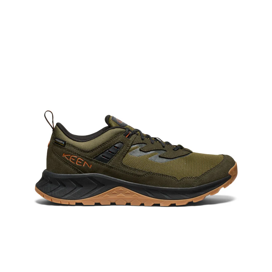 Men’s Hightrail Waterproof Hiking Shoe  |  Winter Moss/Gold Flame