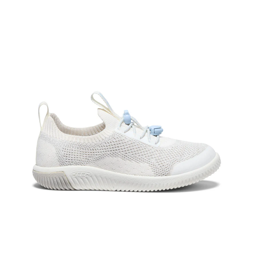Little Kids' KNX Knit Sneaker  |  Star White/Skyway
