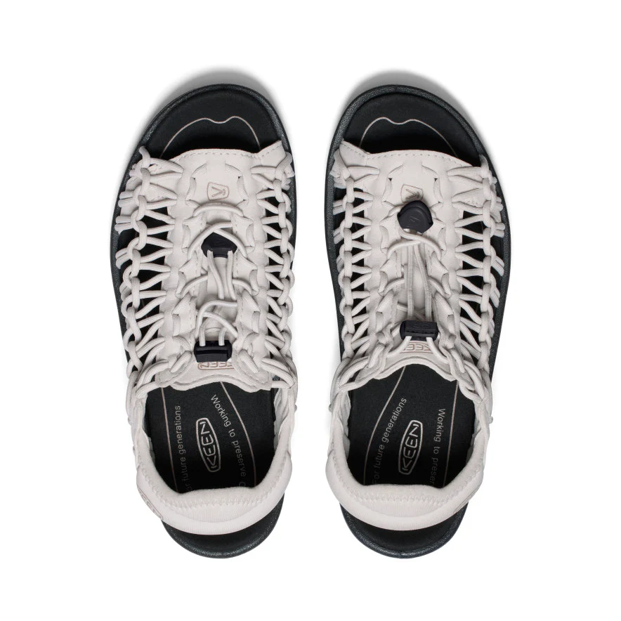 Women's UNEEK II Open-Toe Sneaker  |  Silver Birch/Black