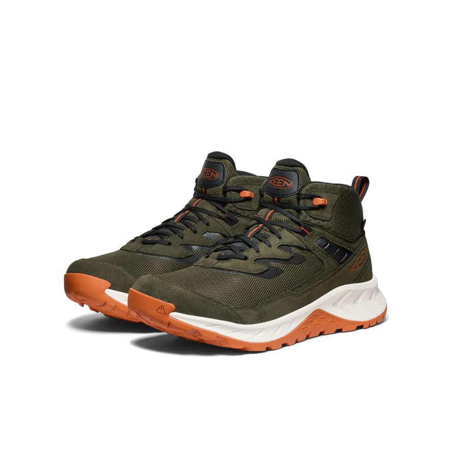 Men鈥檚 Hightrail Waterproof Hiking Boot  |  Forest Night/Gold Flame