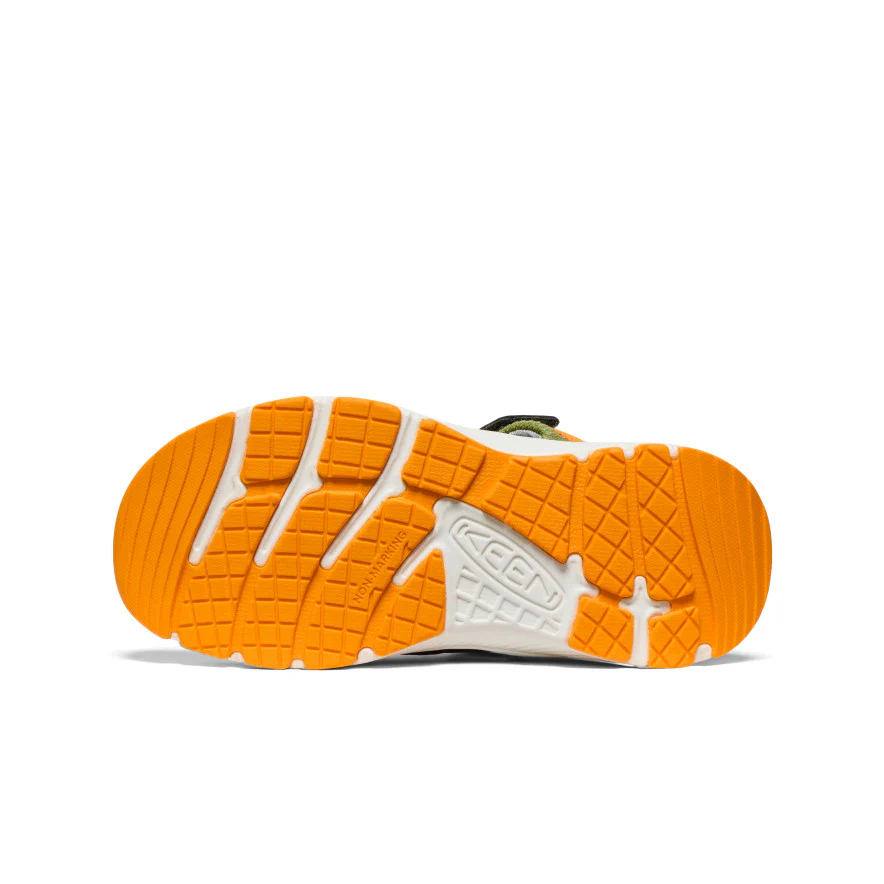 Big Kids' Motozoa Sandal  |  Forest Night/Bright Marigold