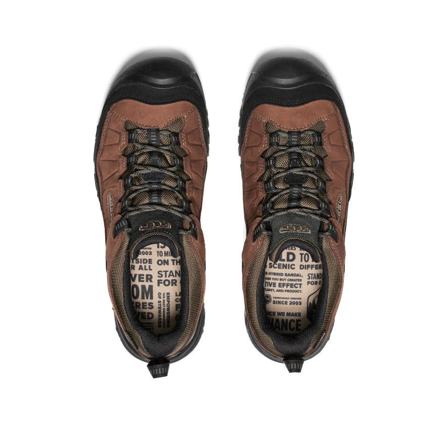 Men's Targhee IV Waterproof Hiking Shoe  |  Bison/Black