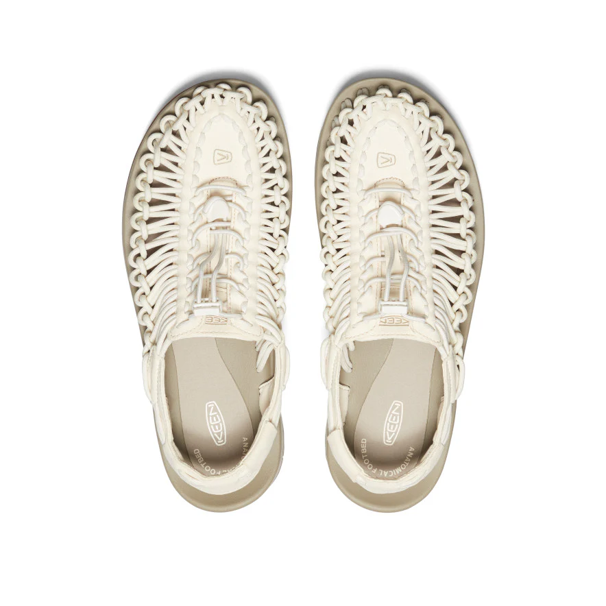 Men's UNEEK Sneaker  |  White Cap/Cornstalk