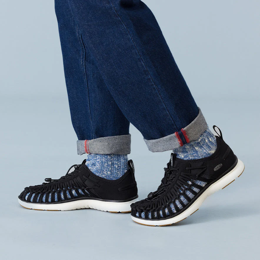 Men's UNEEK O3 Sneaker Sandal  |  Black/Star White