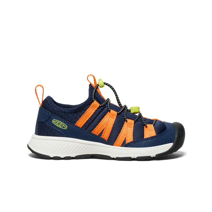 Little Kids' Motozoa Sneaker  |  Naval Academy/Bright Marigold