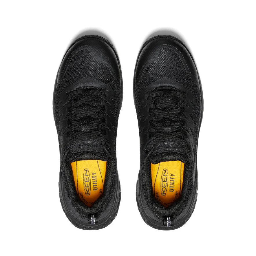 Men's Arvada Work Sneaker (Carbon Toe)  |  Black/Black