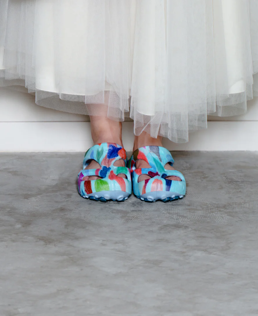 Women's Shanti Arts Clog x ARTPARA FUKAGAWA  |  Shiosai