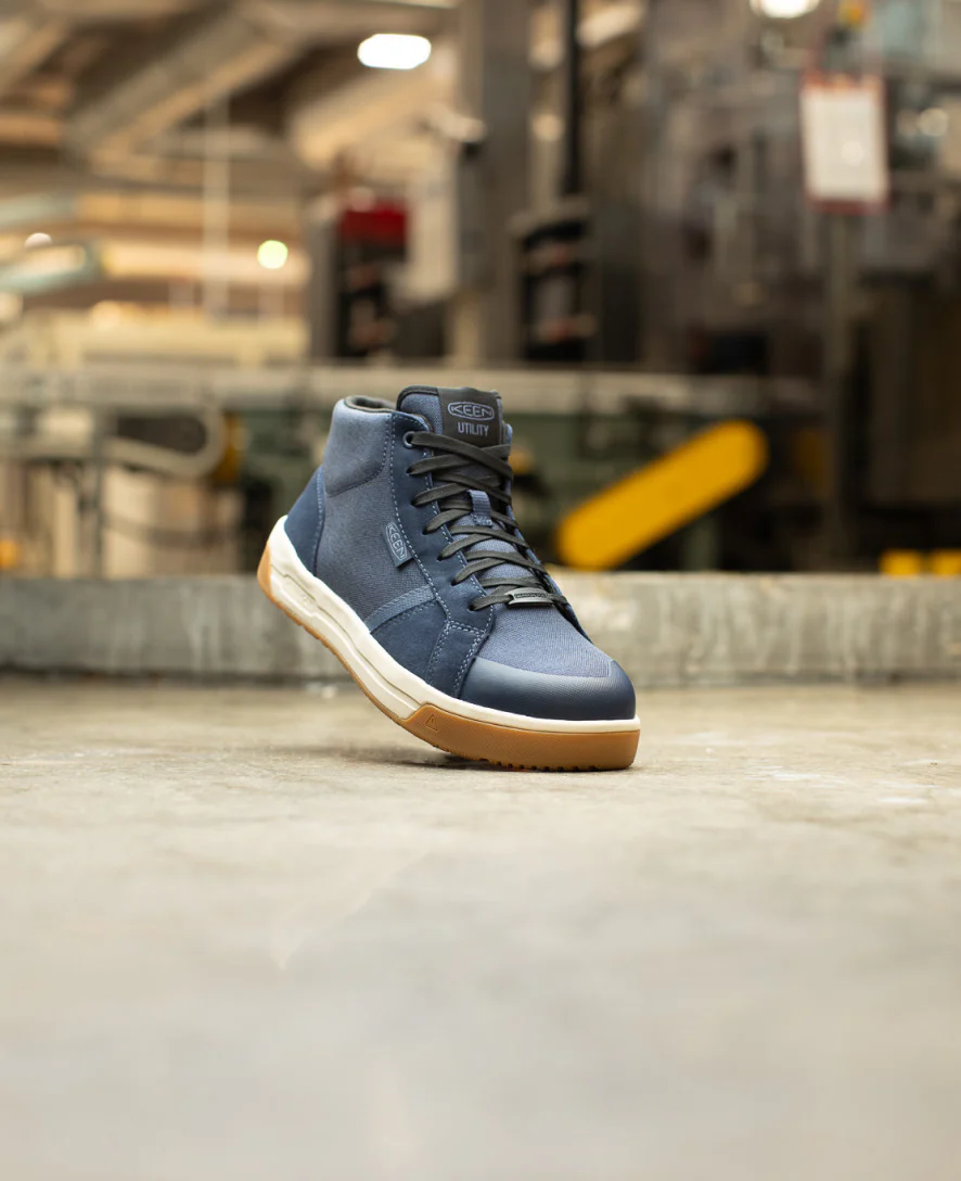 Men's Kenton Mid Work Shoe (Carbon Toe)  |  Naval Academy/Gum