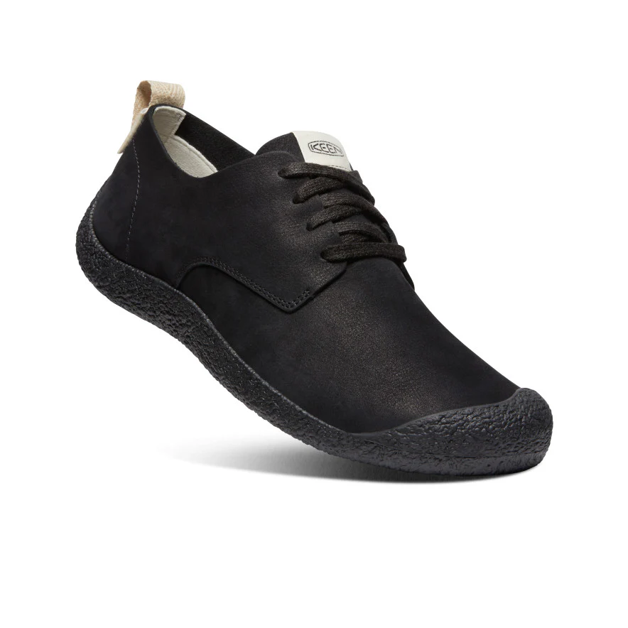 Men's Mosey Leather Derby  |  Black/Black