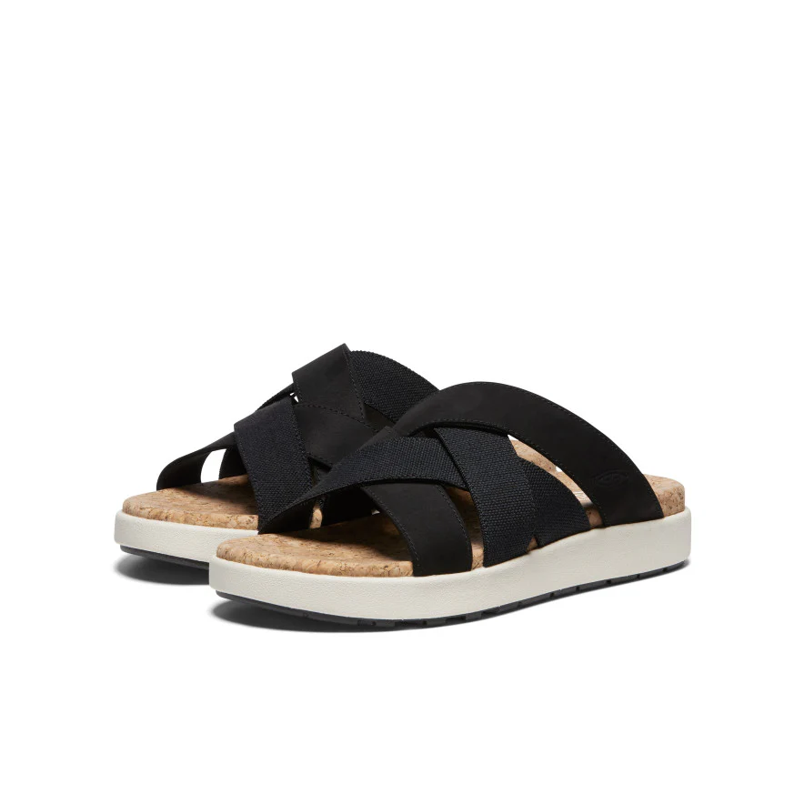 Women's Elle Mixed Slide  |  Black/Birch