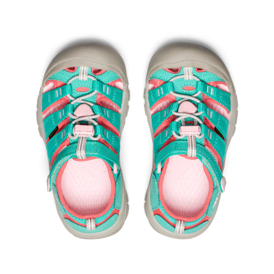Little Kids' Newport H2  |  Bright Aqua/Pink-A-Boo