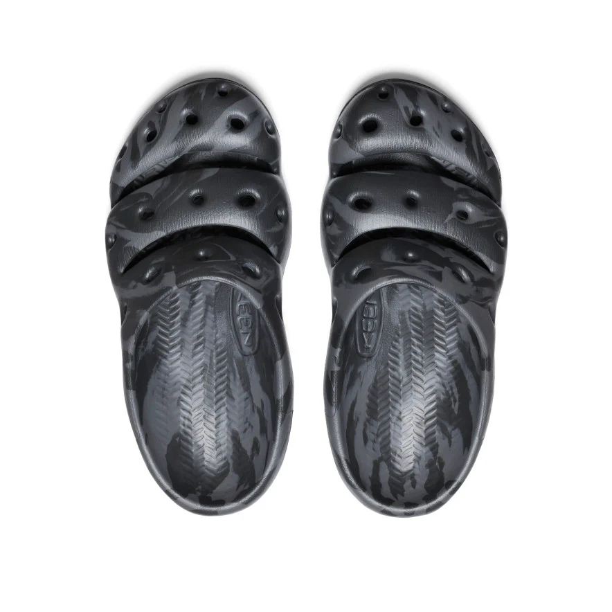 Men's Yogui Clog  |  Black Marble
