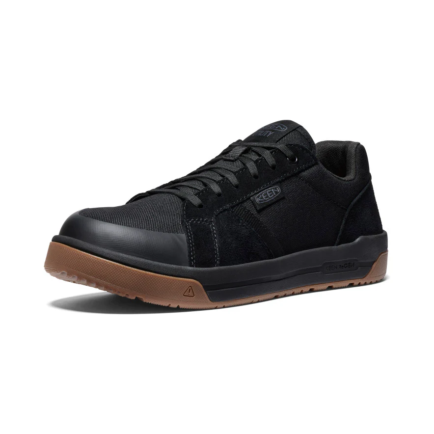 Men's Kenton Work Shoe (Carbon Toe)  |  Black/Gum