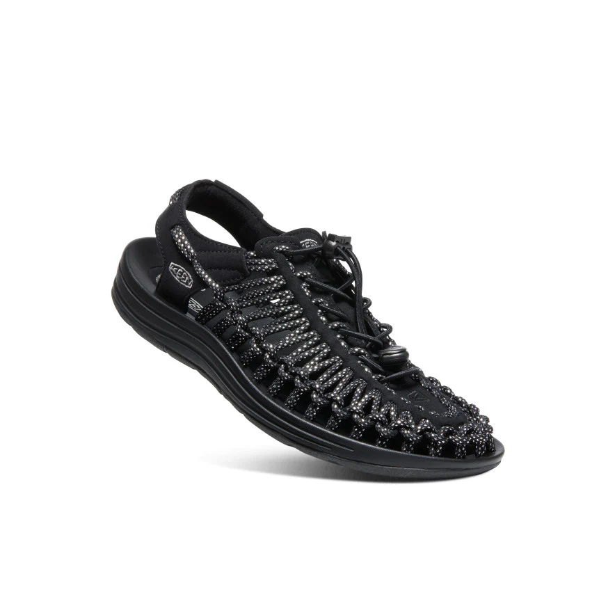 Women's UNEEK Sneaker  |  Black/Silver