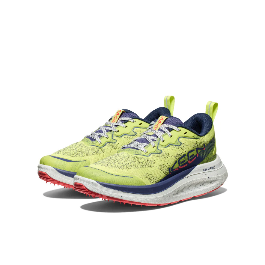 Women's WK400 II Walking Shoe  |  Daiquiri Green/Skipper Blue
