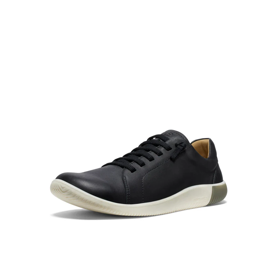 Men's KNX Leather Sneaker  |  Black/Star White
