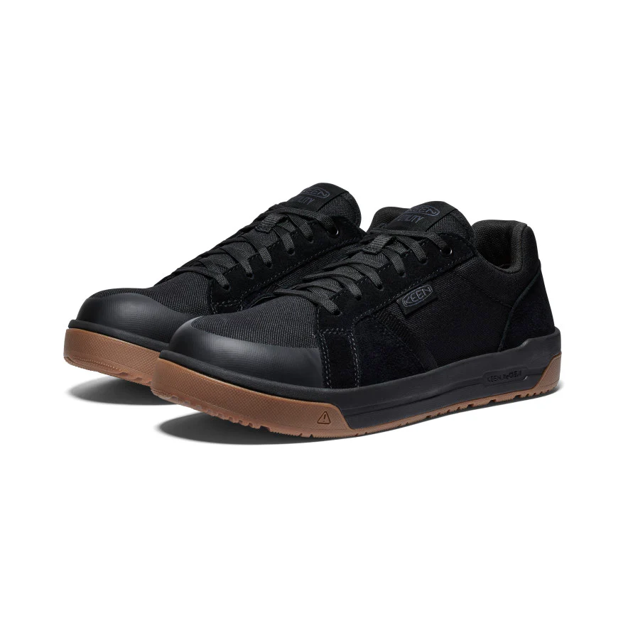Men's Kenton Work Shoe (Carbon Toe)  |  Black/Gum