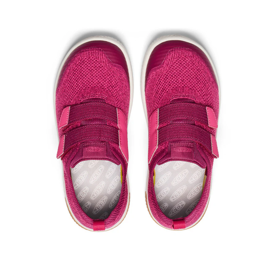Big Kids' KNX Knit Double Strap  |  Beaujolais/Raspberry