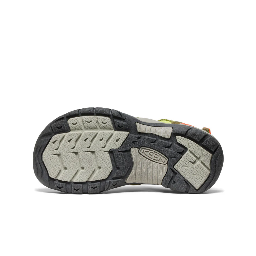 Big Kids' Newport Boundless Sandal  |  Dark Olive/Scarlet Ibis