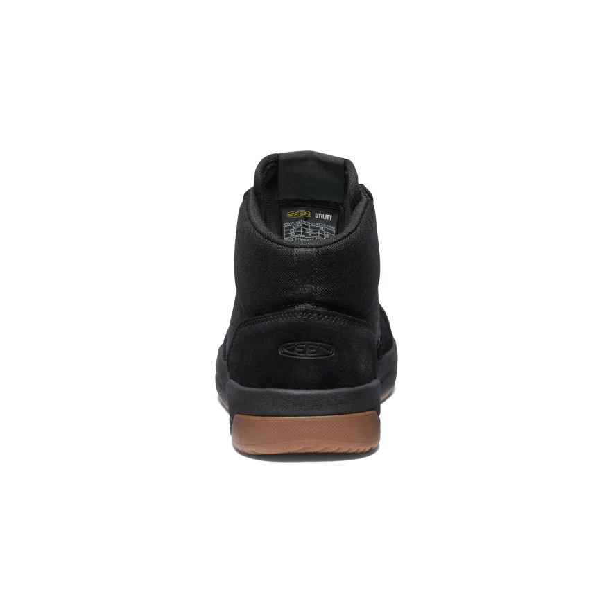 Men's Kenton Mid Work Shoe (Carbon Toe)  |  Black/Gum