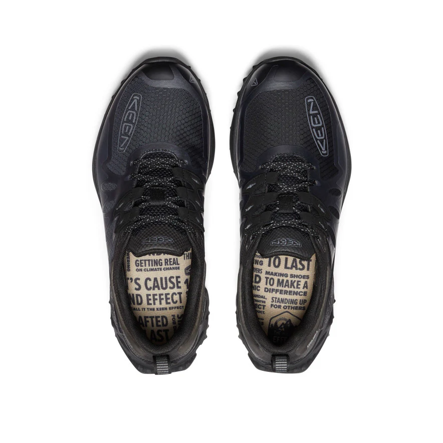 Men's Zionic Waterproof Hiking Shoe  |  Black/Steel Grey