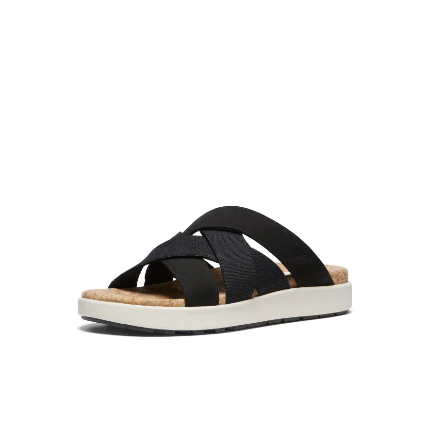 Women's Elle Mixed Slide  |  Black/Birch