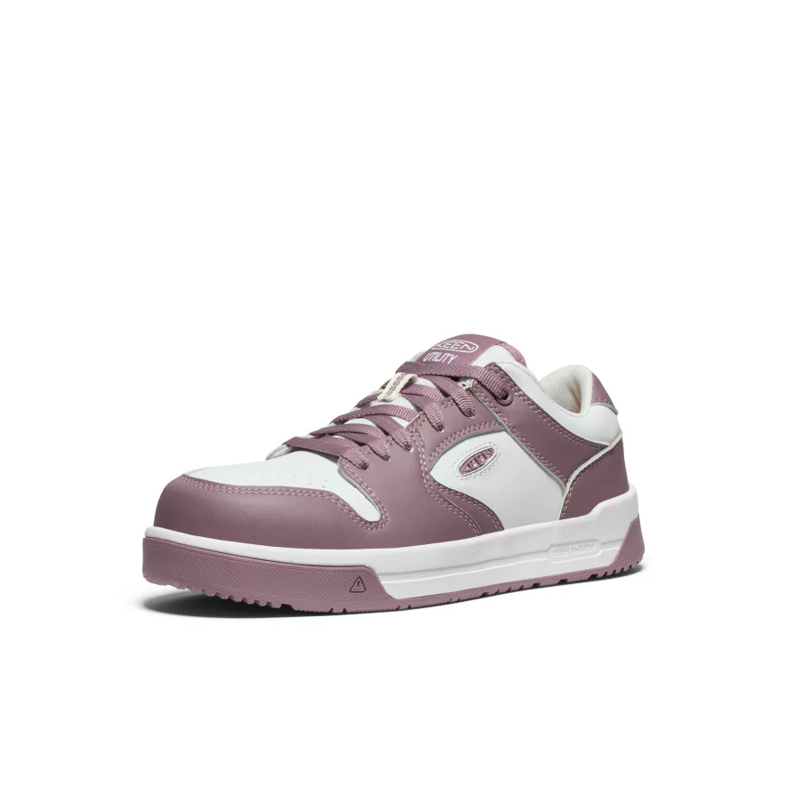 Women's Overton Work Shoe (Carbon Toe)  |  Toadstool/Star White