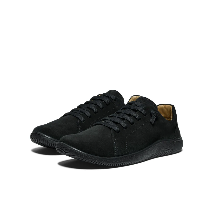 Men's KNX Suede Lace Shoe  |  Black/Black