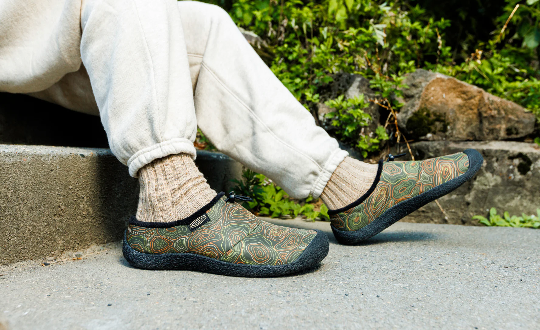 Men's Howser III Slide  |  Black Olive/Light Curry