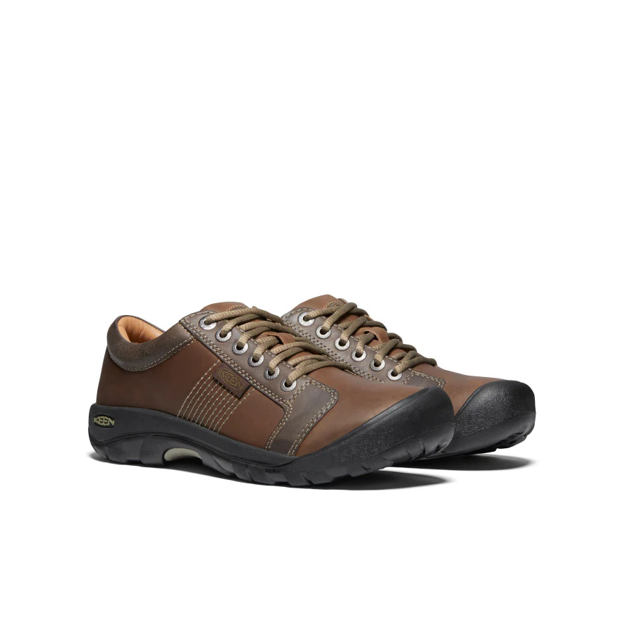 Men's Austin Shoe Wide  |  Chocolate Brown