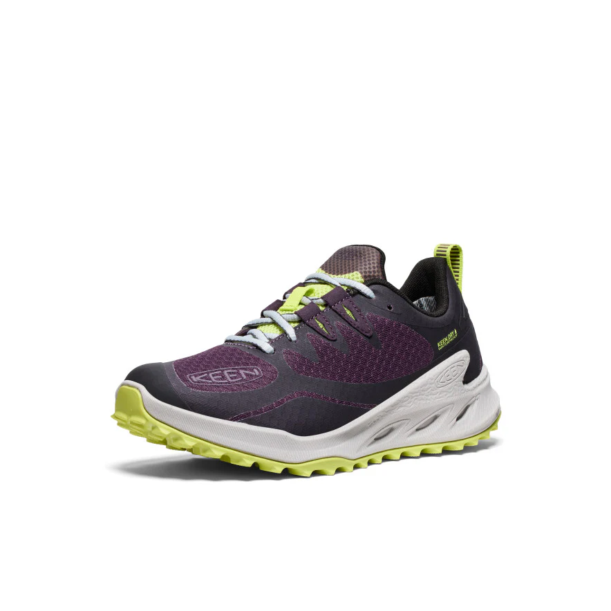 Women's Zionic Waterproof Hiking Shoe  |  Plum Perfect/Daiquiri Green