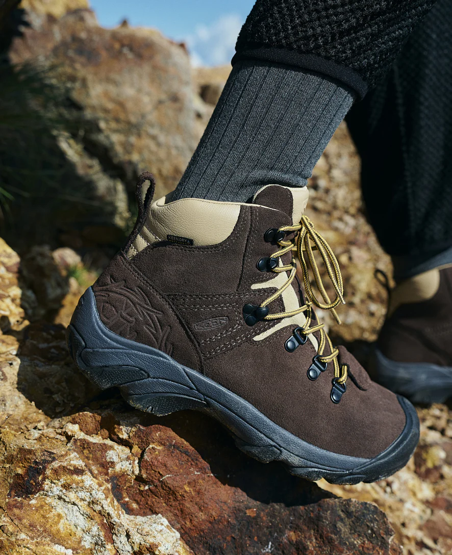 Men's Pyrenees Waterproof Hiking Boot x Mountain Research  |  Mountain Research Brown