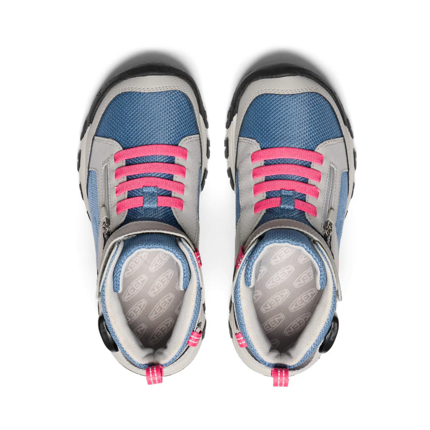 Big Kids' Targhee Boundless Hiking Boot  |  Alloy/Rouge Red