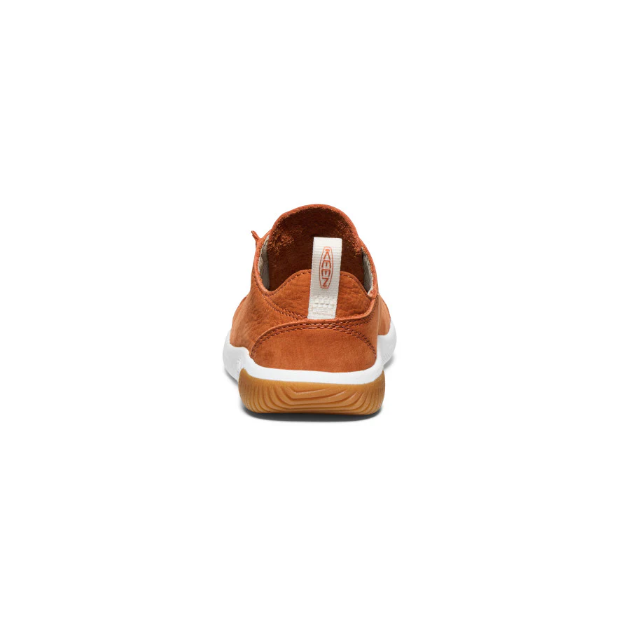 Little Kids' KNX Leather Sneaker  |  Gold Flame/Star White