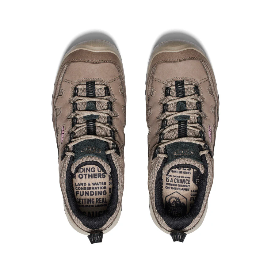 Women's Targhee IV Vented Hiking Shoe  |  Brindle/Nostalgia Rose