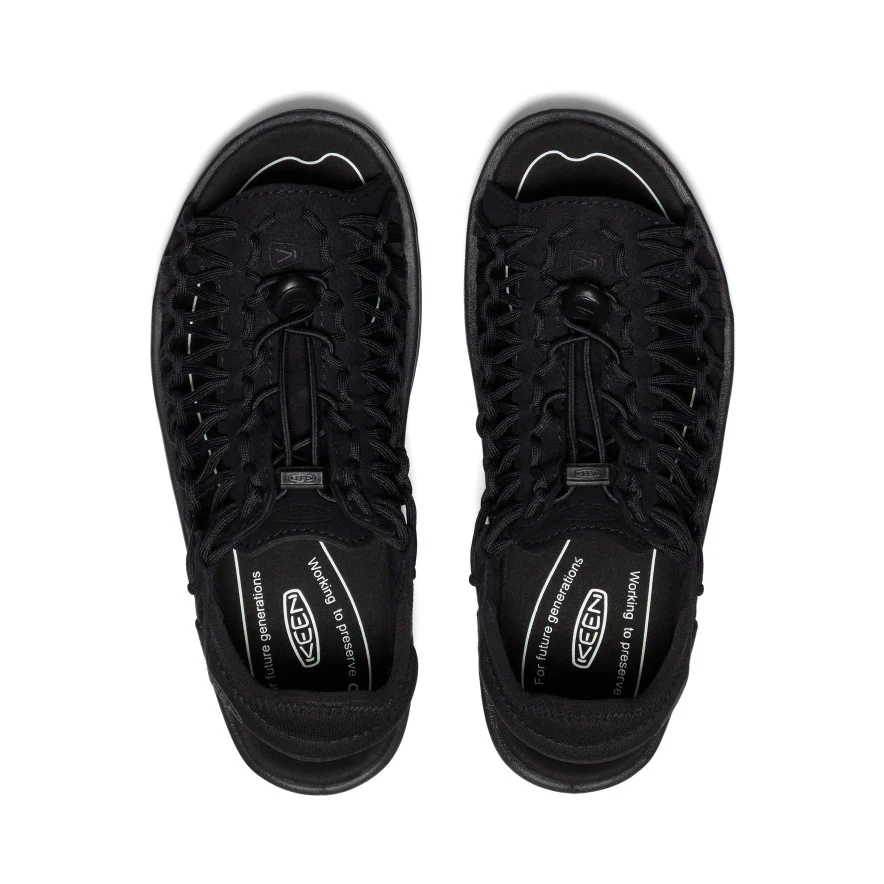 Women's UNEEK II Open-Toe Sneaker  |  Black/Black