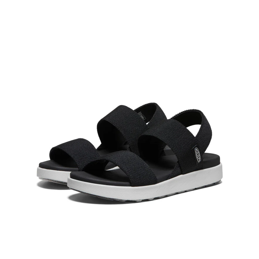 Women's Elle Backstrap Sandal Wide  |  Black