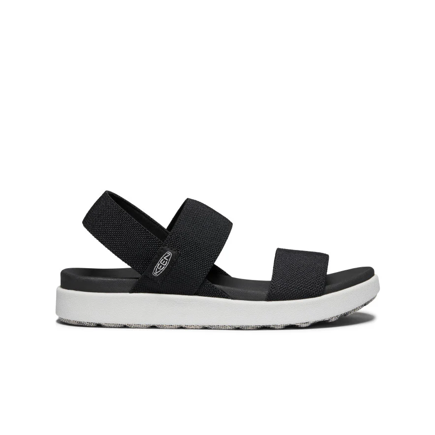 Women's Elle Backstrap Sandal Wide  |  Black