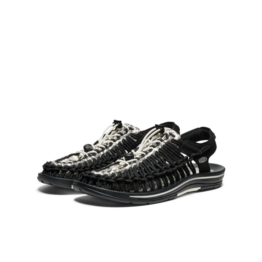 Men's UNEEK Sneaker  |  Blk Raven Paisley