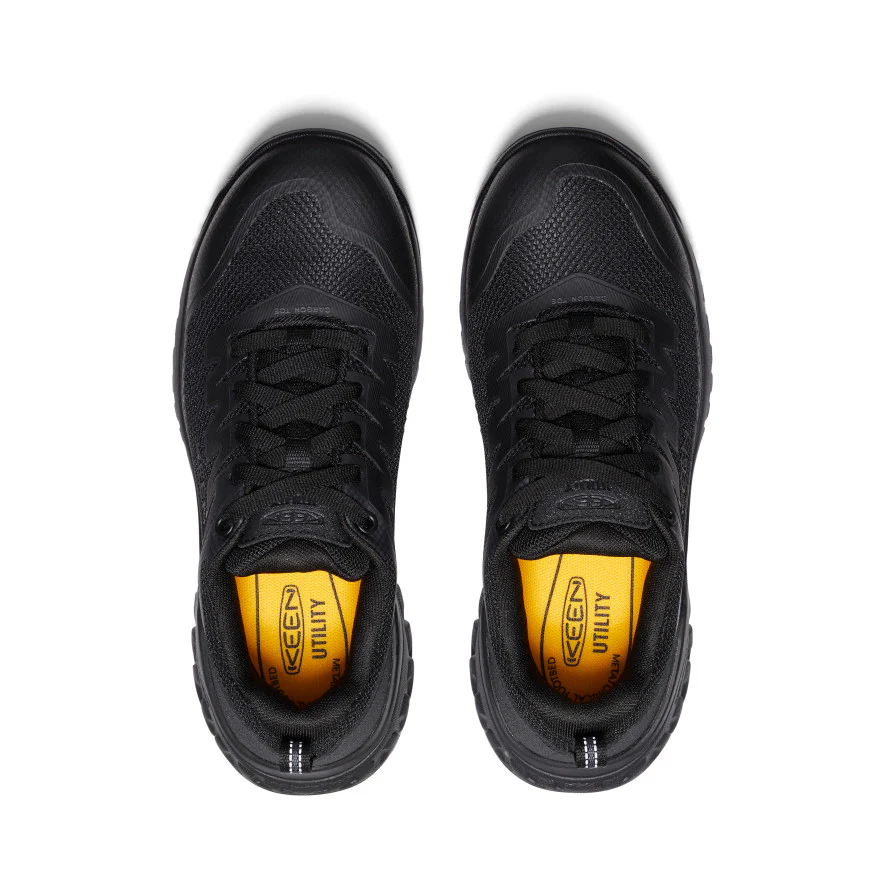 Women's Arvada Work Sneaker (Carbon Toe)  |  Black/Black