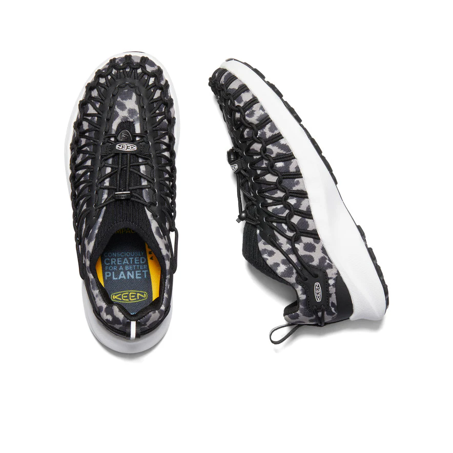 Women's UNEEK SNK Sneaker  |  Animal Print/White