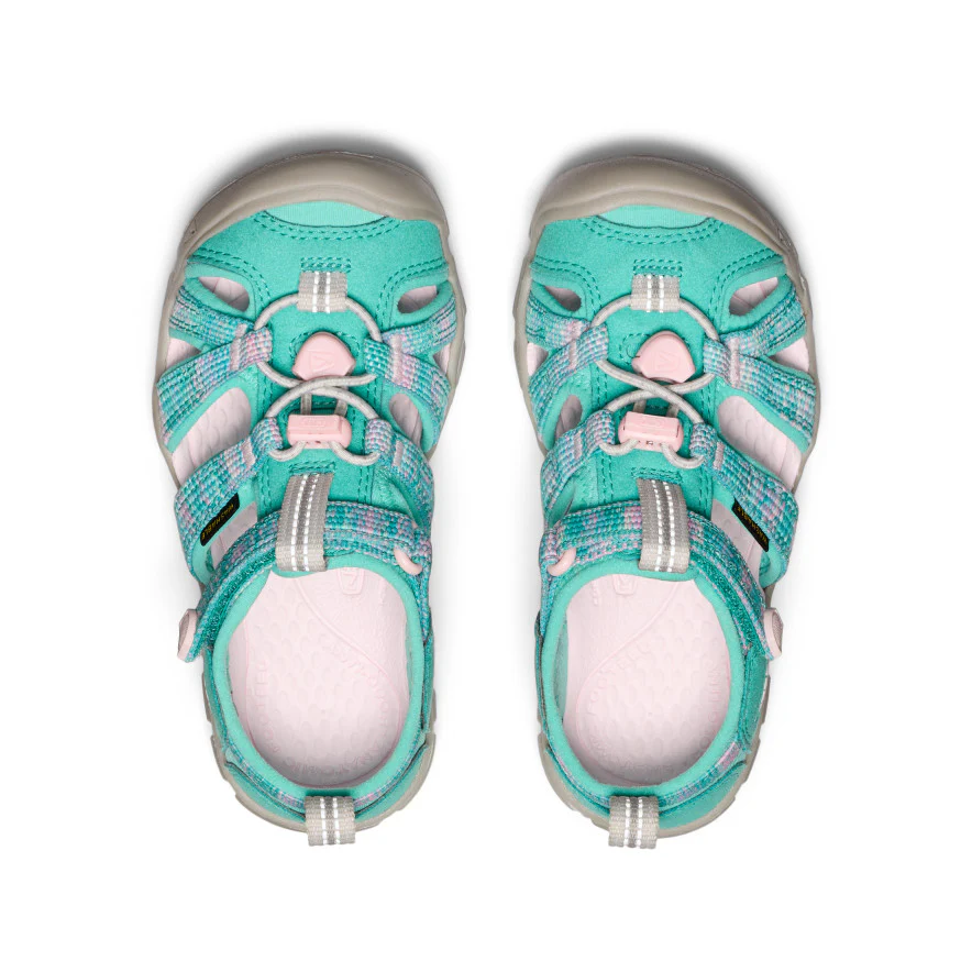 Little Kids' Seacamp II CNX  |  Bright Aqua/Pink-A-Boo