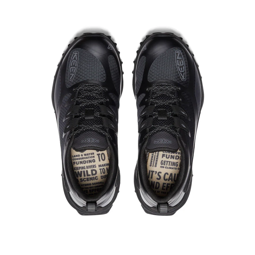 Women's Zionic Waterproof Hiking Shoe  |  Black/Black