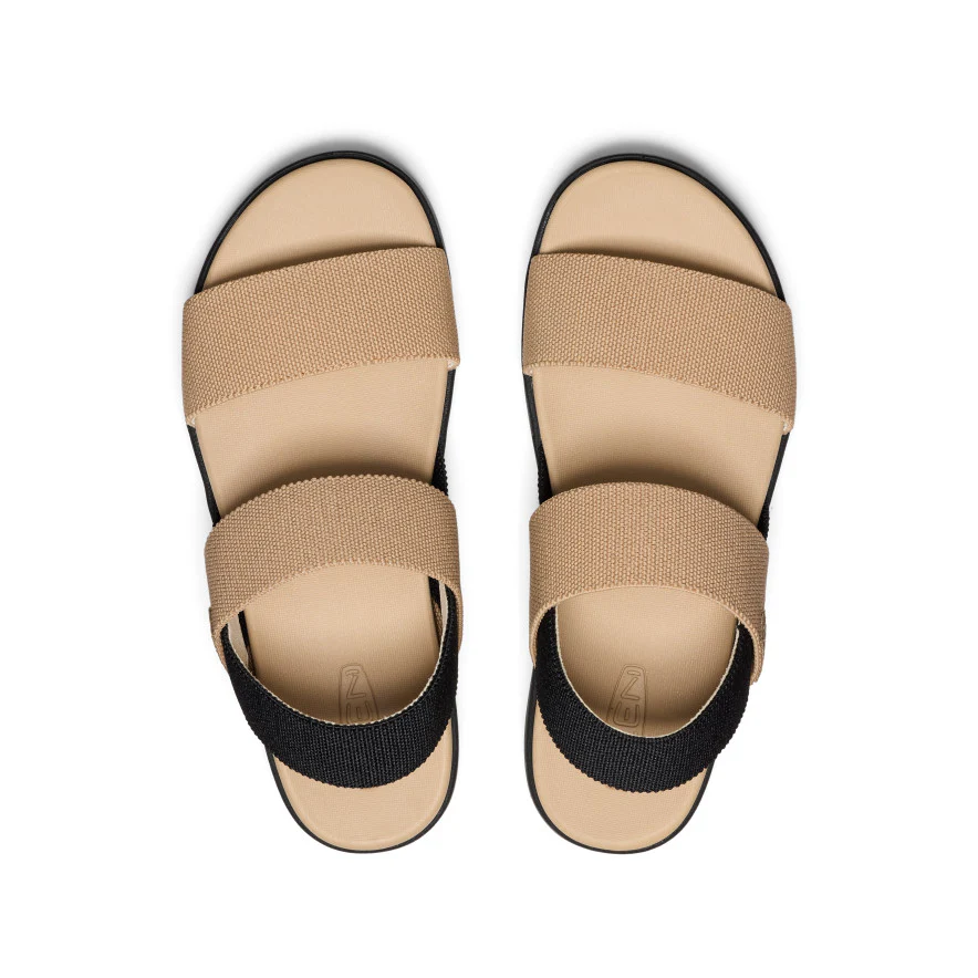 Women's Elle Backstrap Sandal  |  Cornstalk/Black