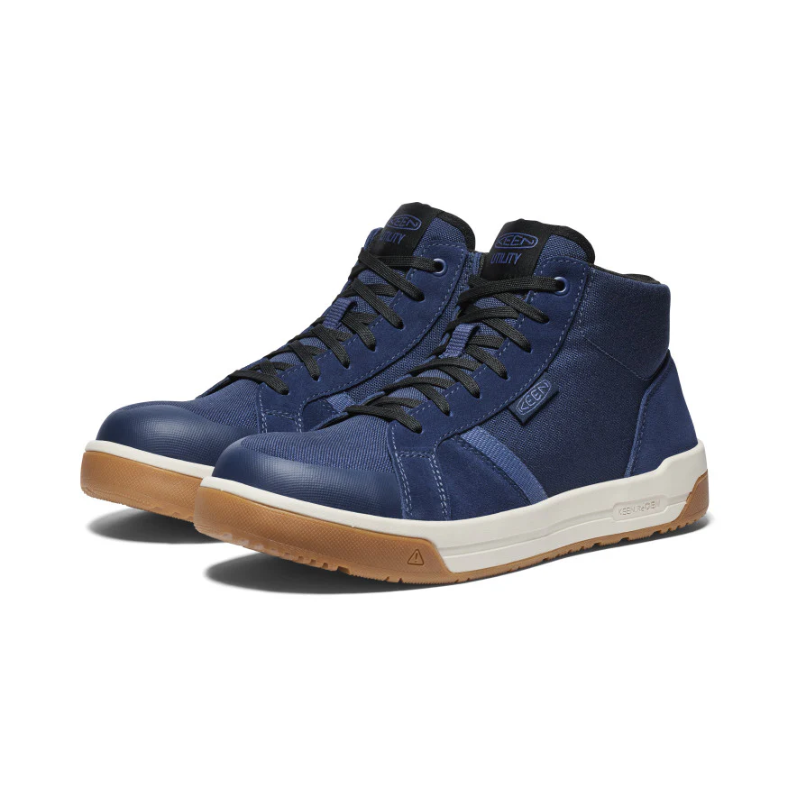 Men's Kenton Mid Work Shoe (Carbon Toe)  |  Naval Academy/Gum