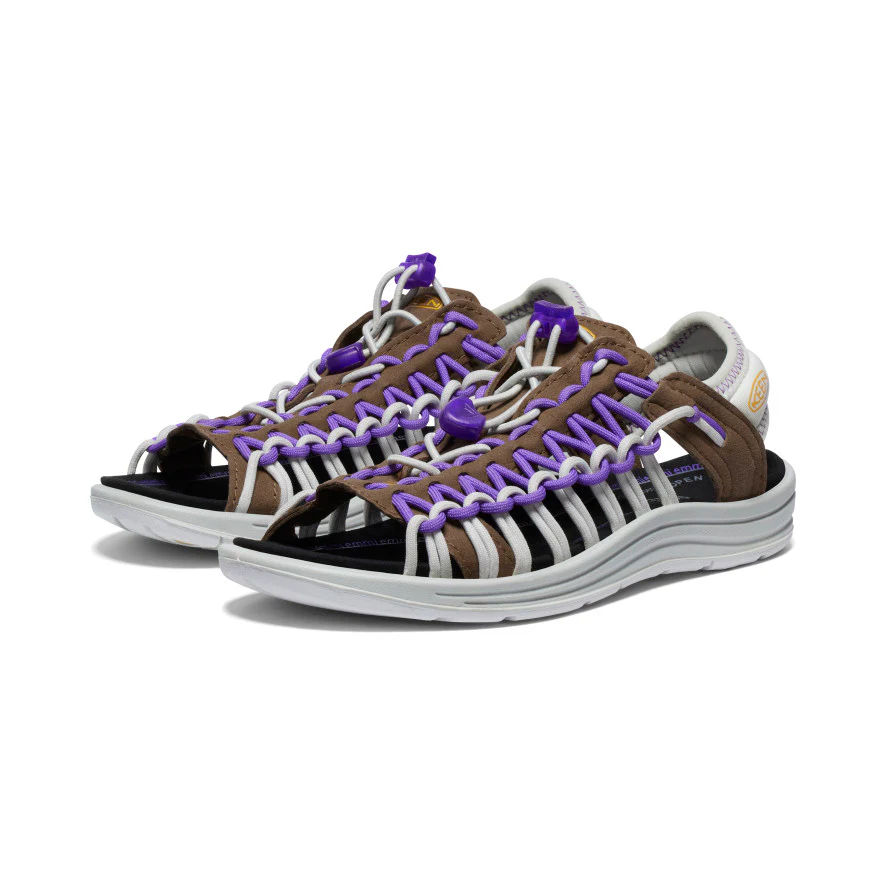 Women's UNEEK II Open Toe x emmi  |  Dark Earth/Tillandsia Purple