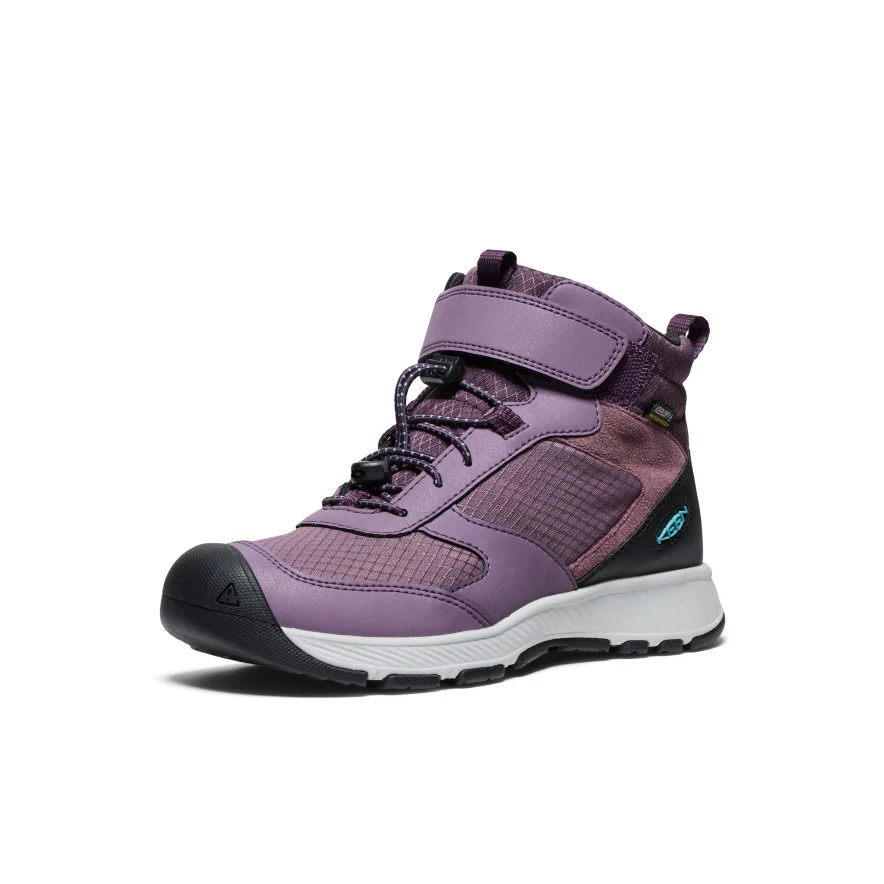 Big Kids' Skua Waterproof Boot  |  Black Plum/Plum Perfect
