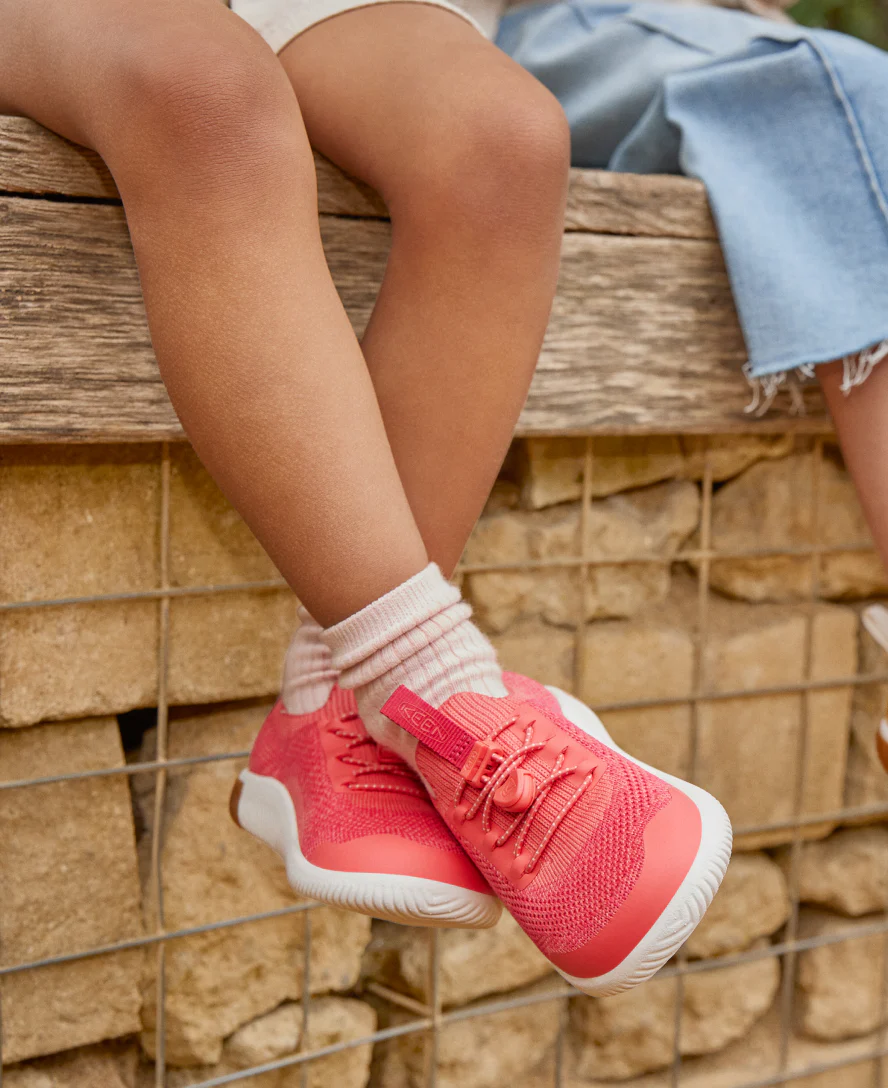 Little Kids' KNX Knit Sneaker  |  Dubarry/Star White